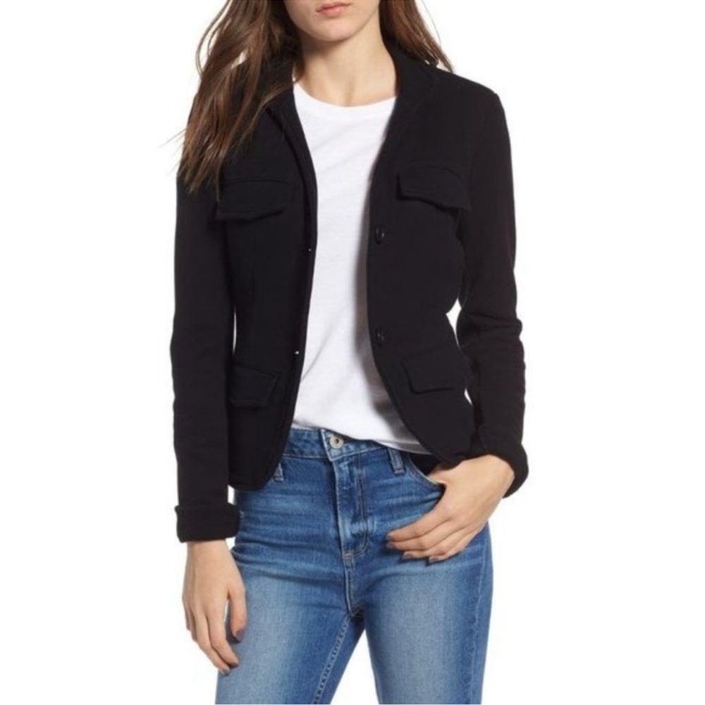 James Perse Shrunken Military Jacket - Picture 5 of 9